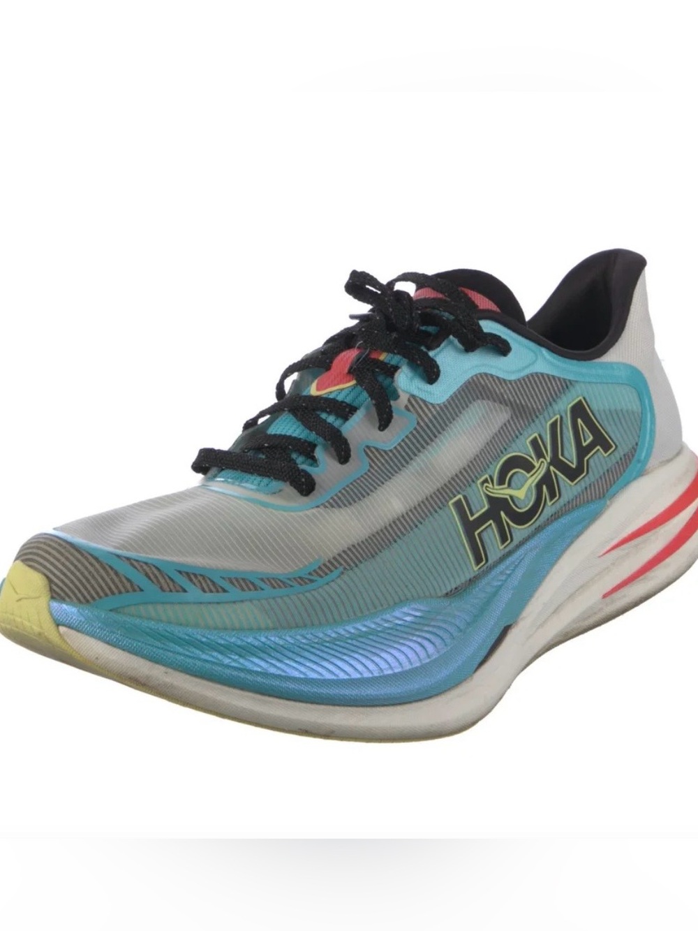 Hoka Cielo X1 2.0 Carbon Race Shoes Men’s 11 / Women’s 12 Frost / Black #1162053